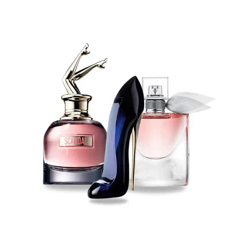 Jean Paul Gaultier Scandal, Carolina Herrera Good Girl, Lancôme La Vie Est Belle 100ml