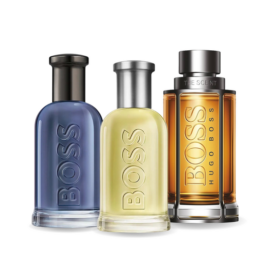 Set di 3 Profumi BOSS BOTTLED, BOSS THE SCENT e BOSS BOTTLED INFINITE 100ml